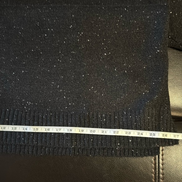 Well Worn Ladies' Nep Yarn Black White Speckled XXL Sweater New With Tags - Picture 14 of 17